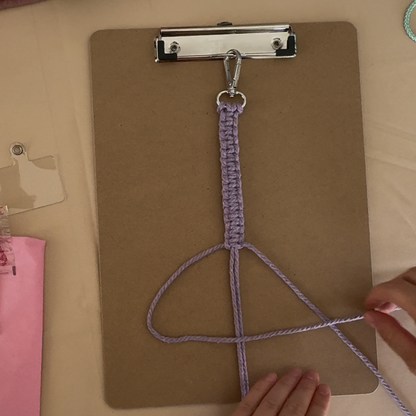 Box de juillet - Macramé lanière téléphone