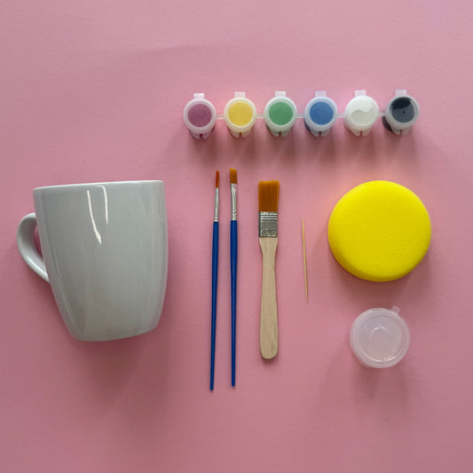 Box de Juin - Peinture sur céramique