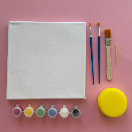 Peinture sur toile - Box permanente
